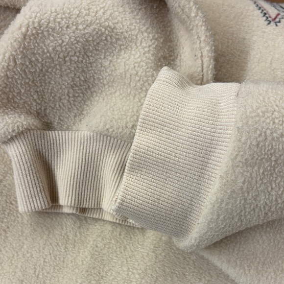 Vintage Cream Embroidered Women's Sweater Grandma - Picture 7 of 7